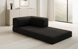 Designer Sofa-Sessel Lazy in Bouclé