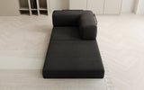 Designer Sofa-Sessel Lazy in Bouclé