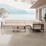 Euphoria – L-Maxilounge & Tisch aus Aluminium | Aevora™ Kollektion