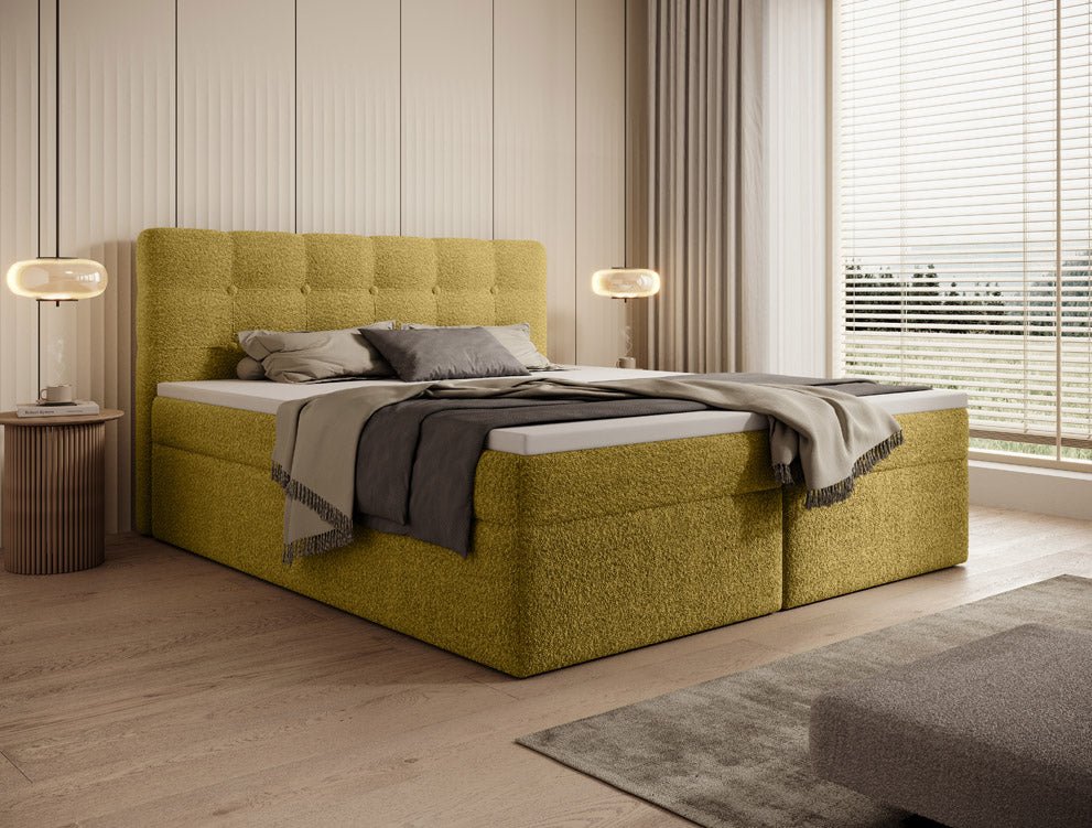 Boxspringbett Faro Frotte mit Stauraum