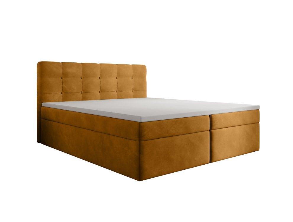 Boxspringbett Faro Samt mit Stauraum