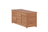 Garten Kissenbox Sorine - 60x130x50 aus Teakholz