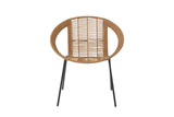 Garten-Lounge-Set Cano – Luftiges Polyrattan-Design in Natur (3-teilig)