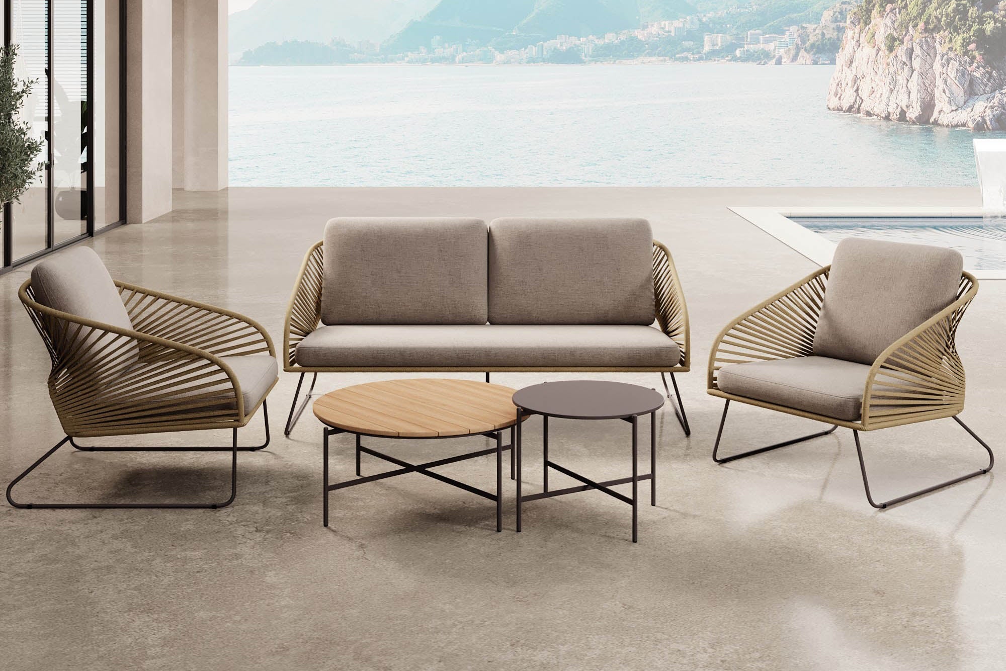 garten lounge mit aufbewahrung Garten Lounge Set Veleno