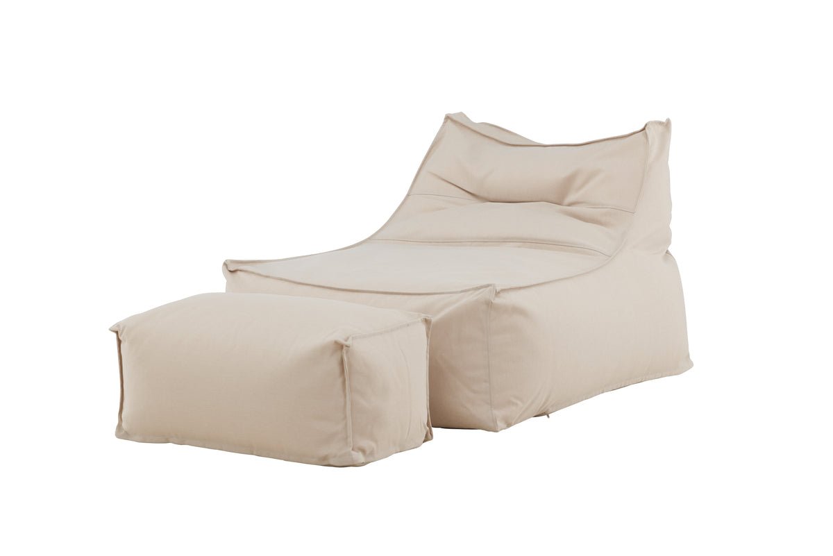 Garten- Loungesessel Hello Kombi - Wahlweise in Weiß/Braun oder Beige