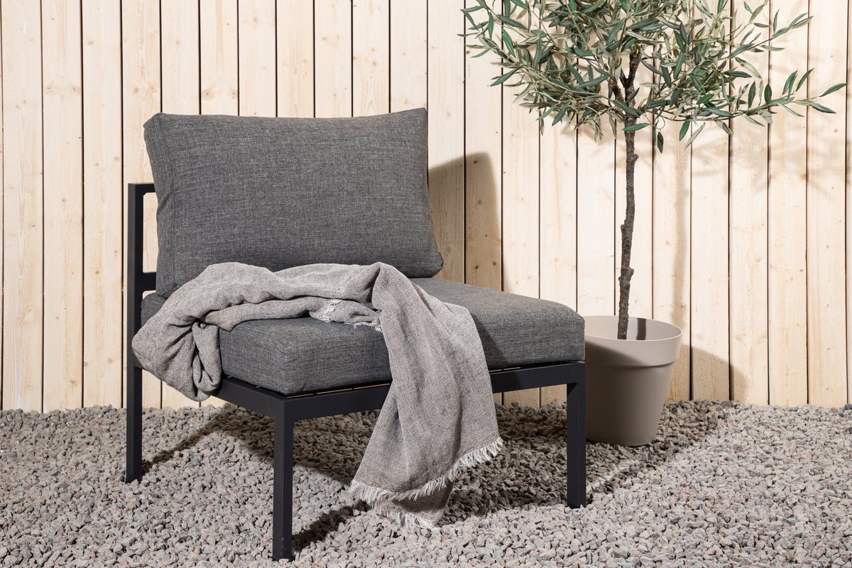 garten regal metall 2er Set SICILY 43/37 cm 122/90 cm Schwarz Vintage regal