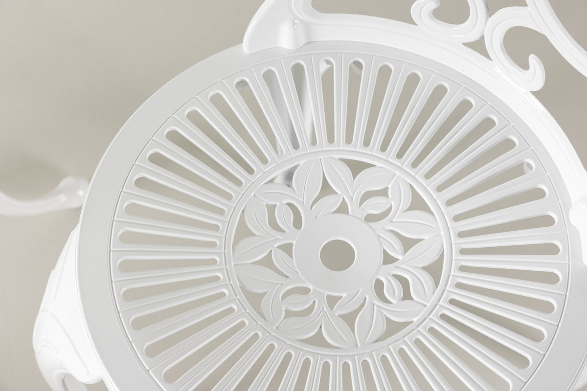 Garten Loungeset Elyra – 3-teiliges Set mit Stühlen & Tisch in 2 Farben