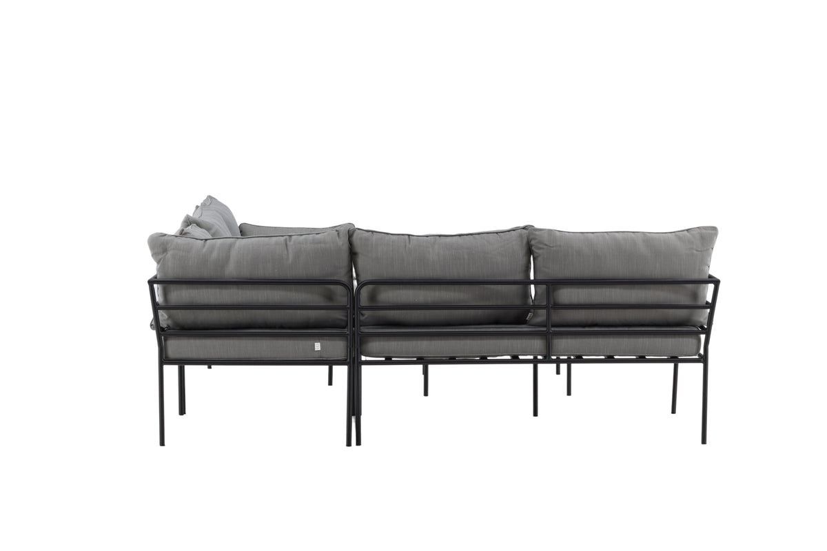 Garten Loungeset Felicita – Ecksofa mit 4 Sitzplätzen und Couchtisch