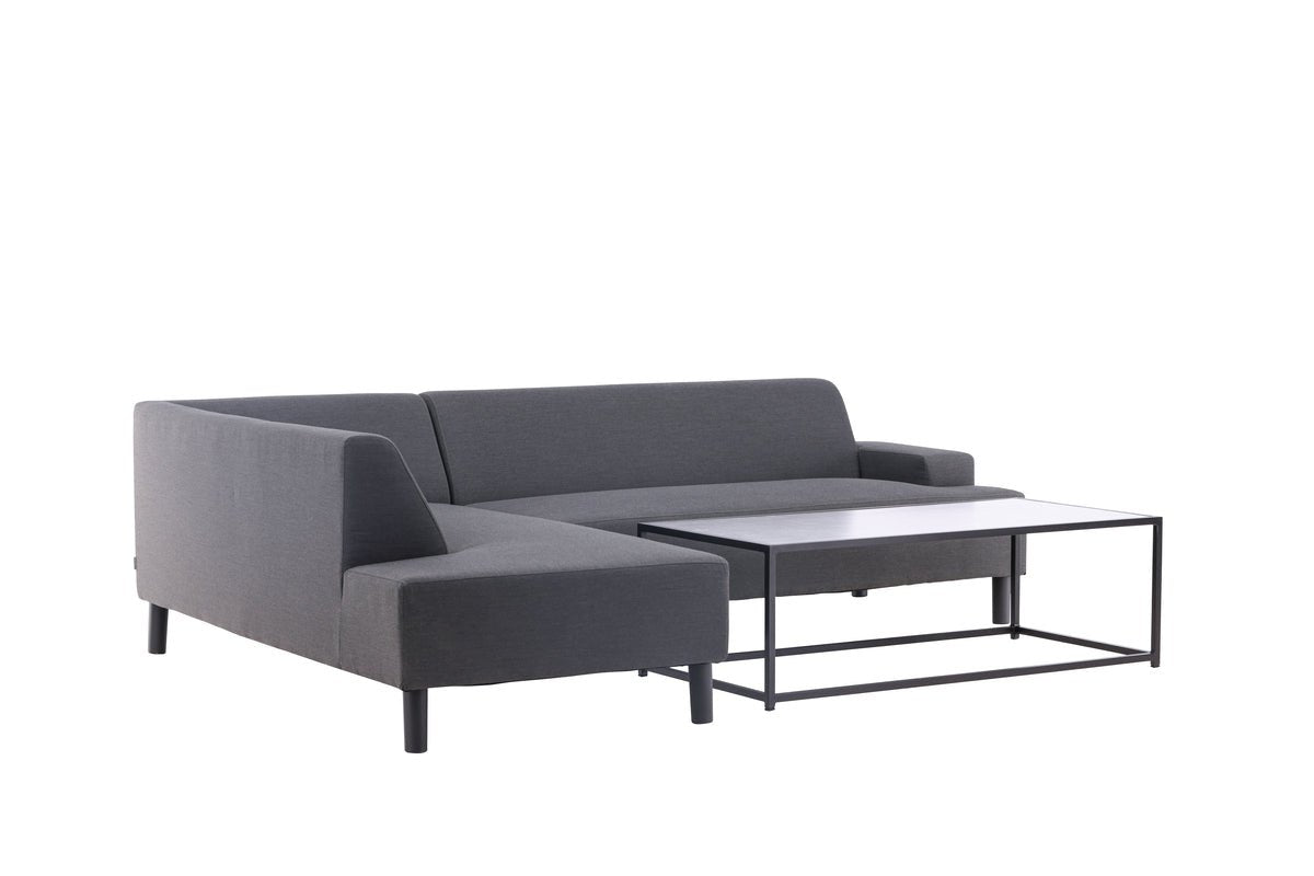 Garten Loungeset Kreta – mit wasserabweisendem Stoff & Tisch, UV-beständig