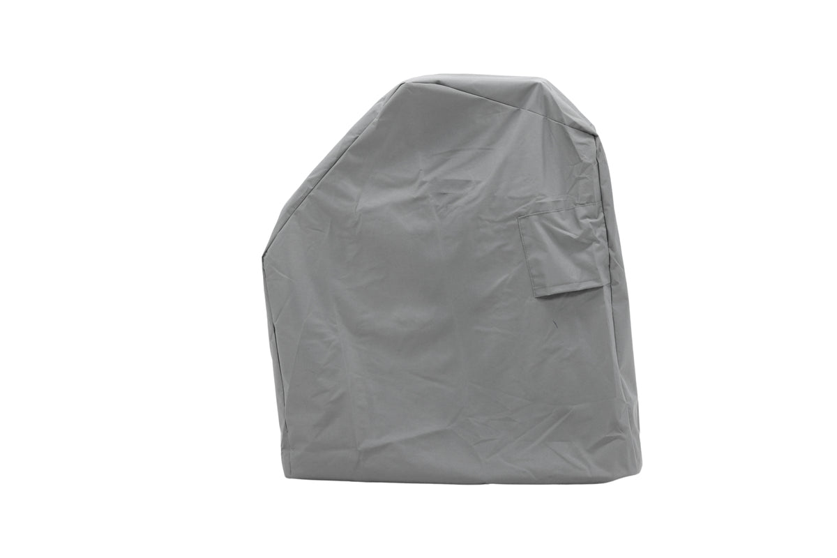 Garten Möbelabdeckung Orvin - aus grauem Polyester