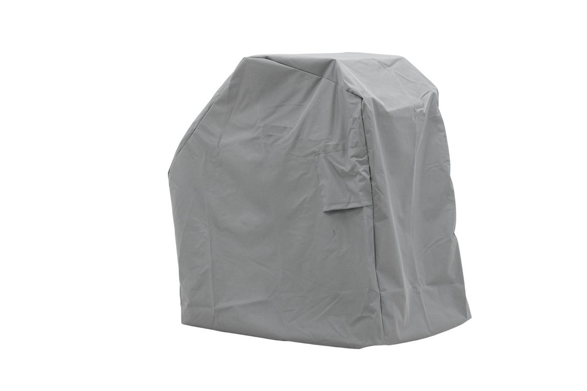 Garten Möbelabdeckung Orvin - aus grauem Polyester