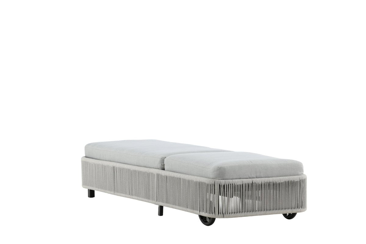 Garten Sonnenliege Mila - aus Polyester/Metall