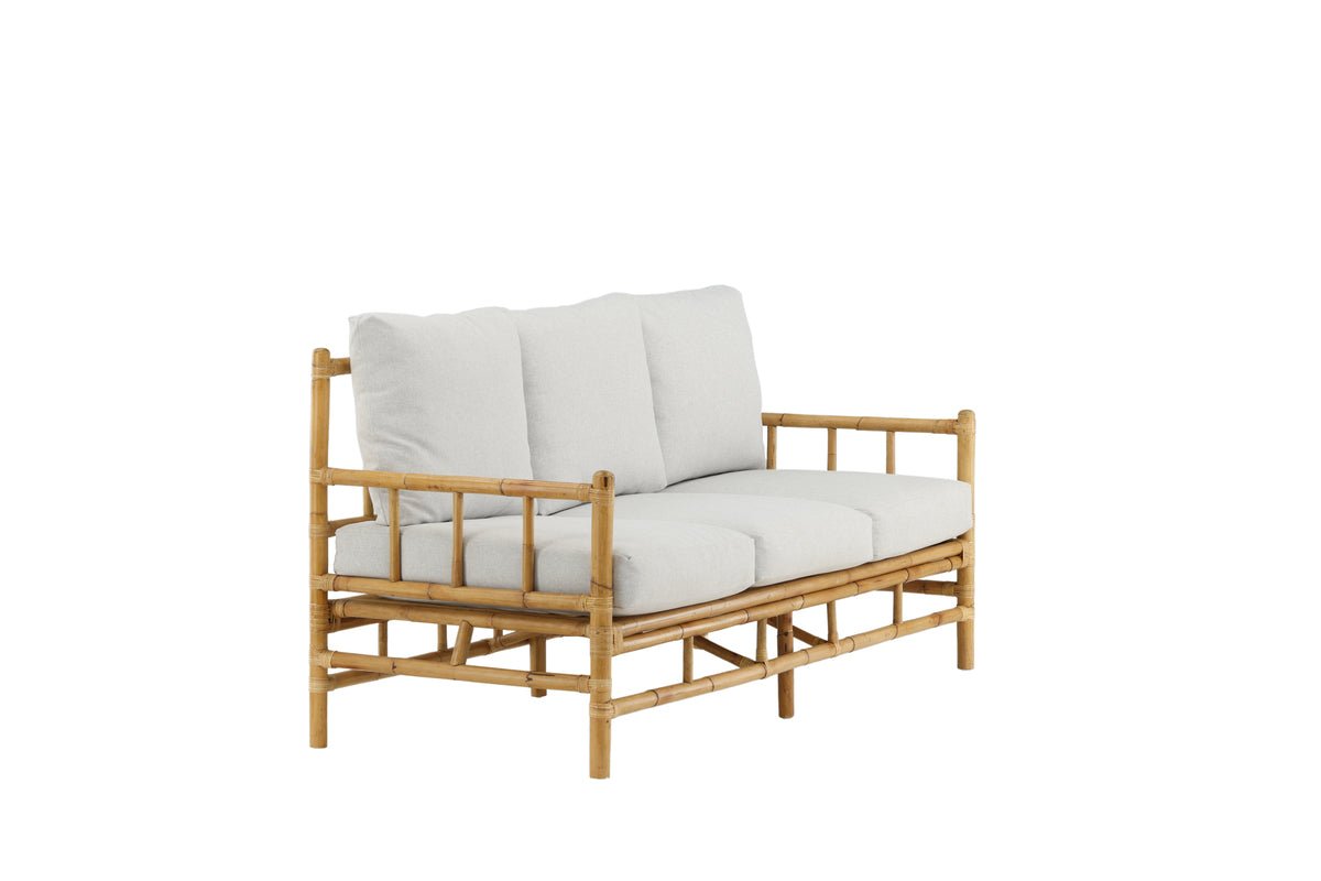 Gartensofa Sofia - Dreisitzer aus Bambus