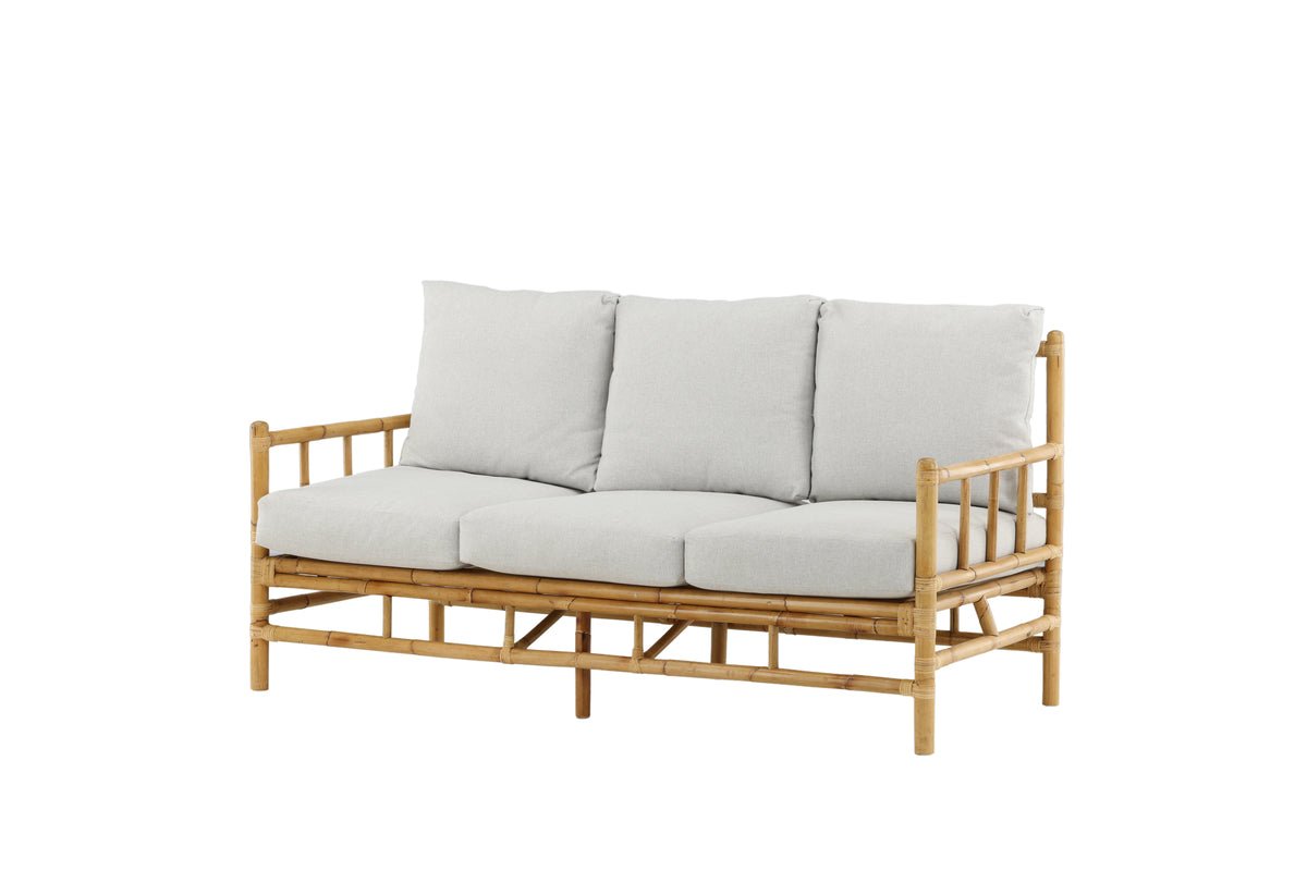 Gartensofa Sofia - Dreisitzer aus Bambus