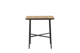 Gartentisch Lyon - Beistelltisch mit Akazienholz-Platte