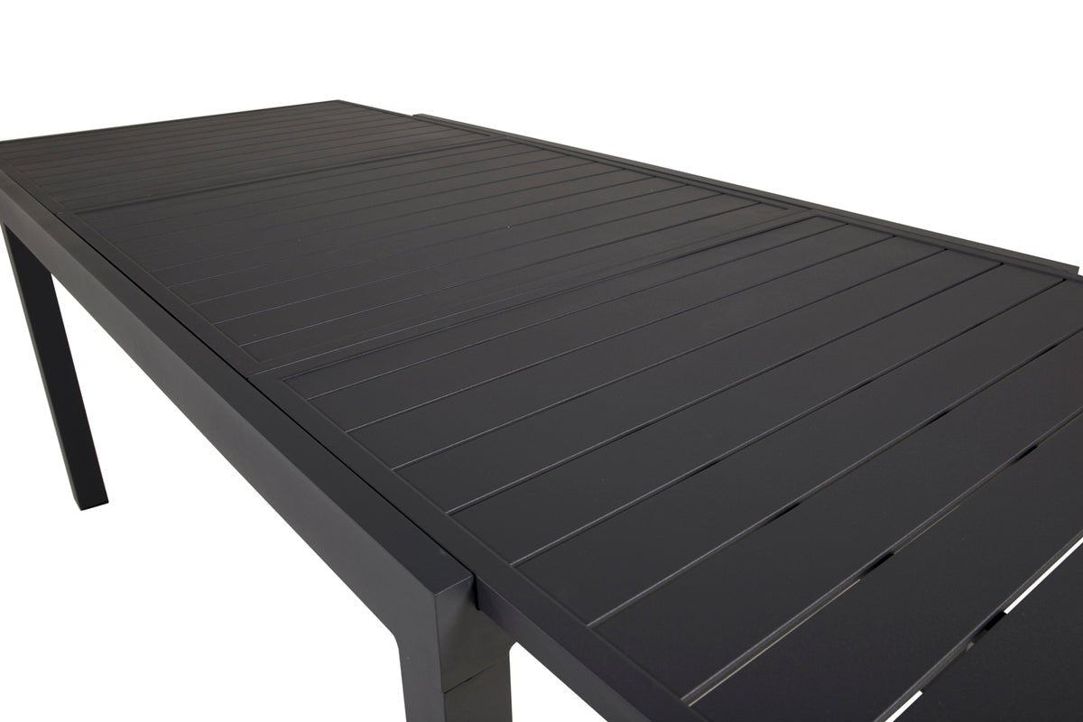 Gartentisch Nohani - ausziehbarer Esstisch gefertigt aus robustem Aluminium