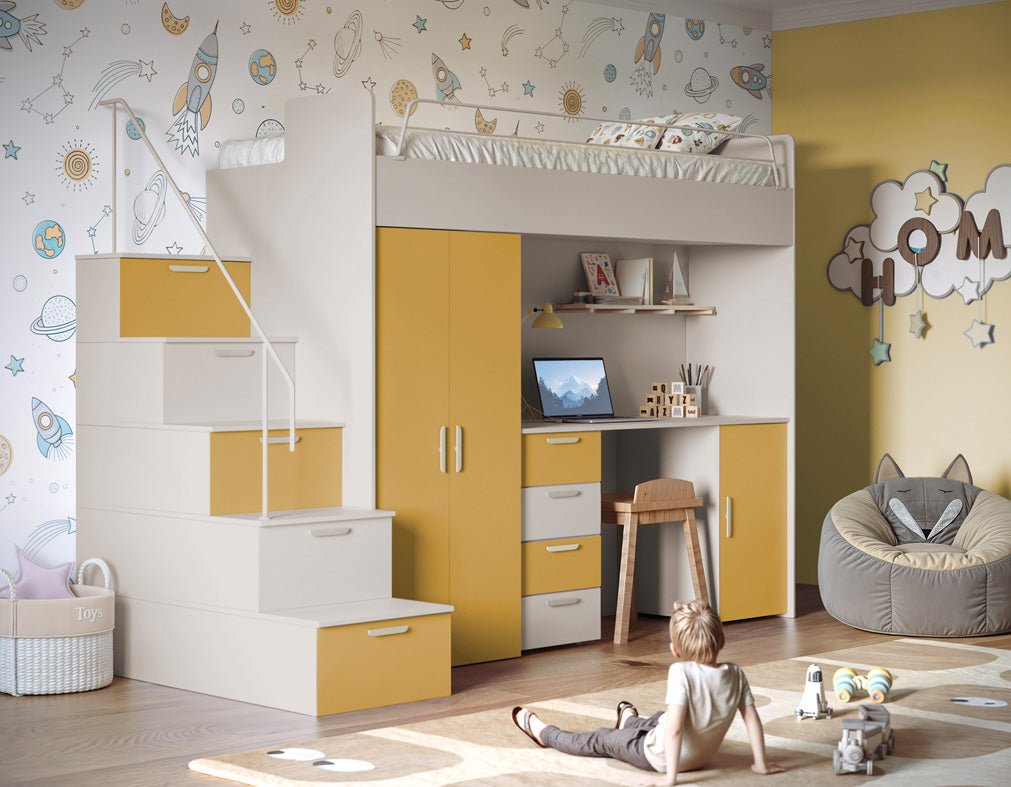 Kinderhochbett Dream Matte Oberfläche