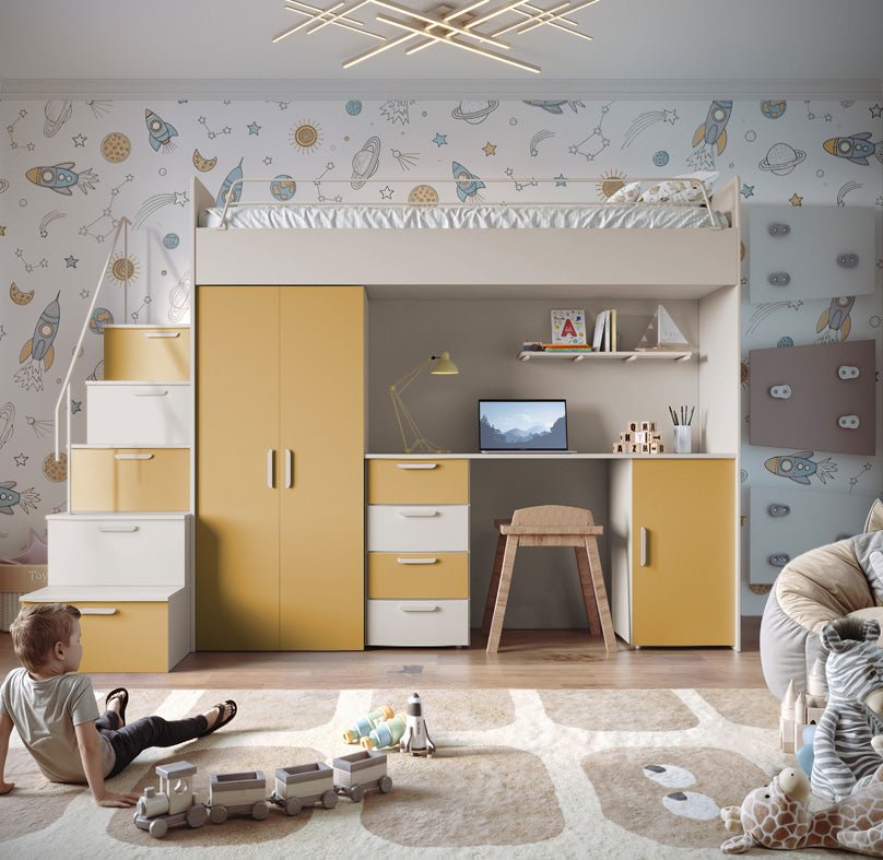 Kinderhochbett Dream Matte Oberfläche