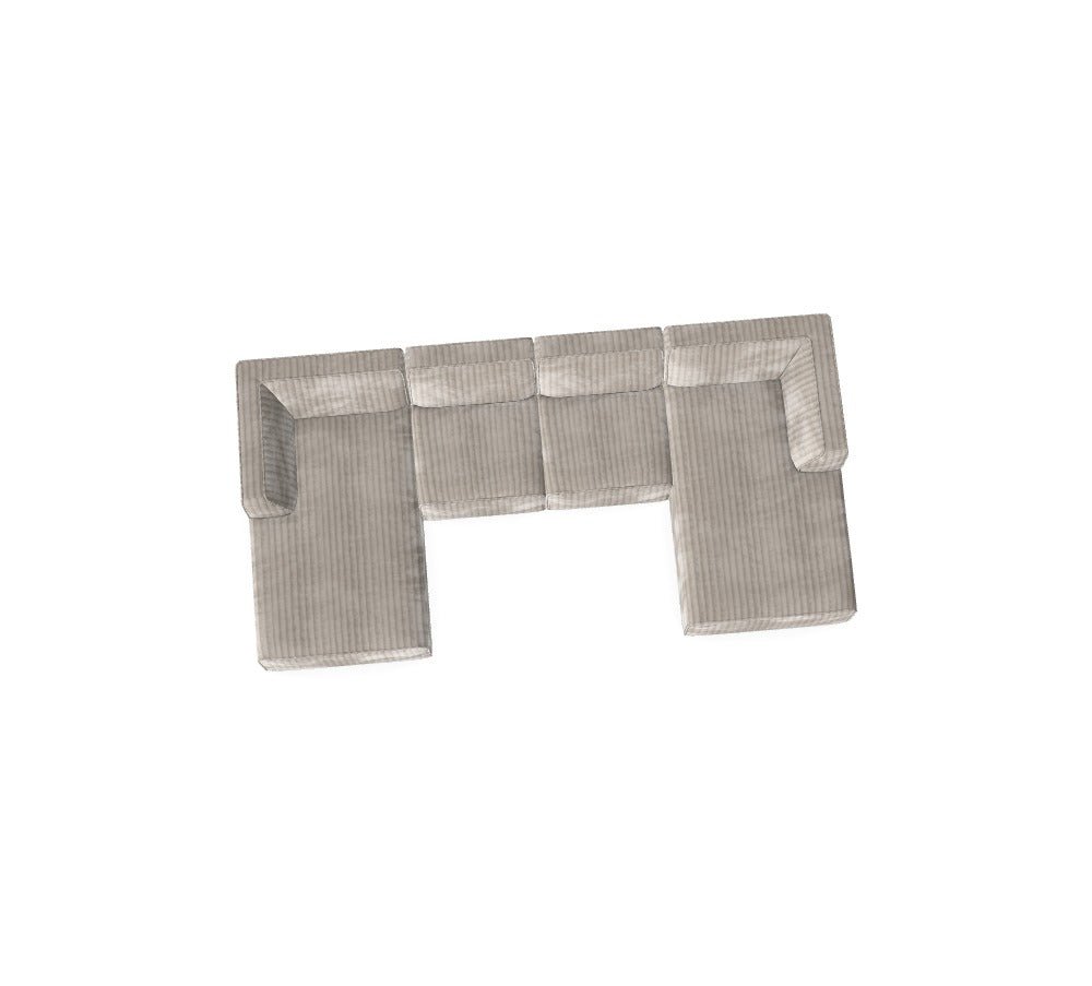 Modulares Sofa Hugg - Deine Wunschkonfiguration M_IUA6M30