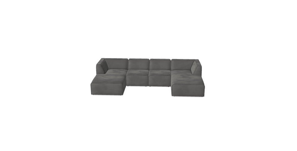 Modulares Sofa Hugg - Deine Wunschkonfiguration M_MF3XHR