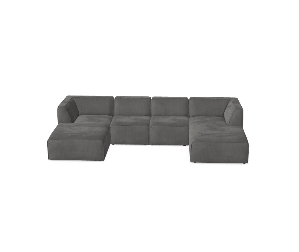 Modulares Sofa Hugg - Deine Wunschkonfiguration M_QBIEDM