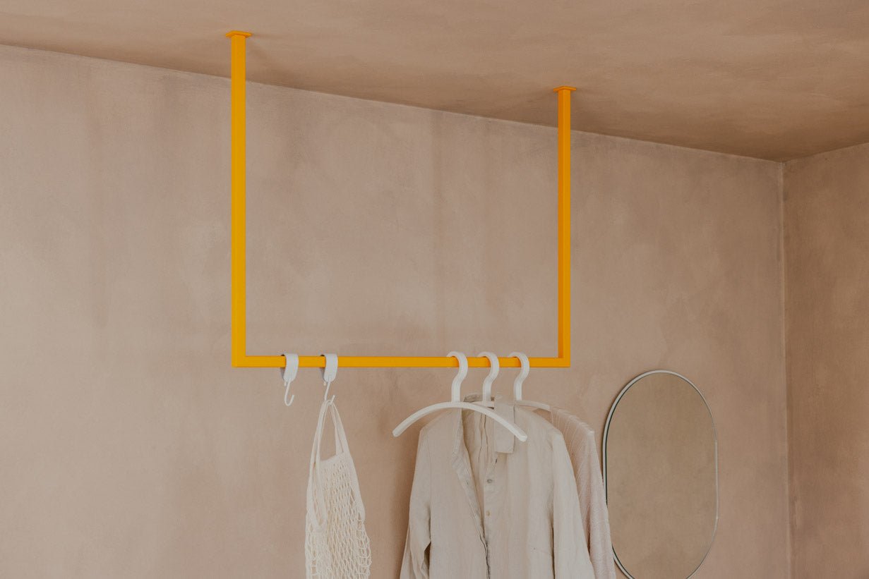 Garderobe/Kleiderstange Rubi – Hängendes Design aus Stahl