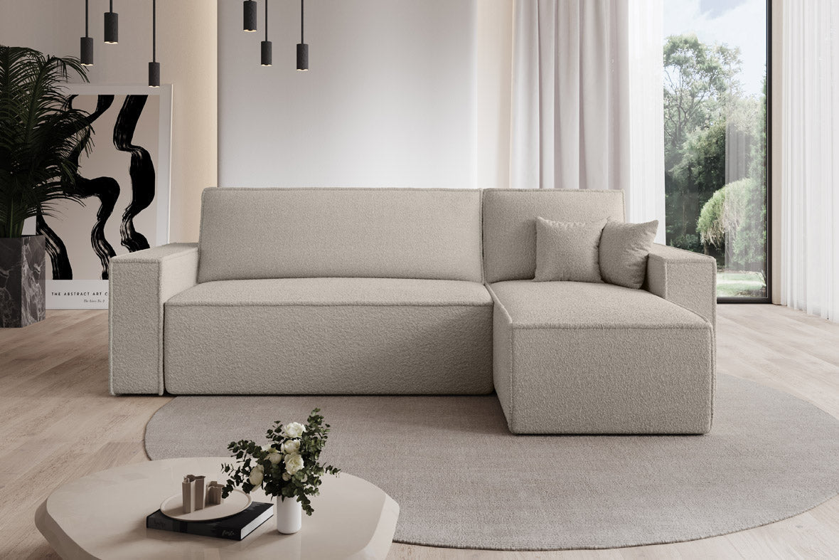 Designer Sofa Lorenzo Schlaffunktion und Stauraum aus Frrotte