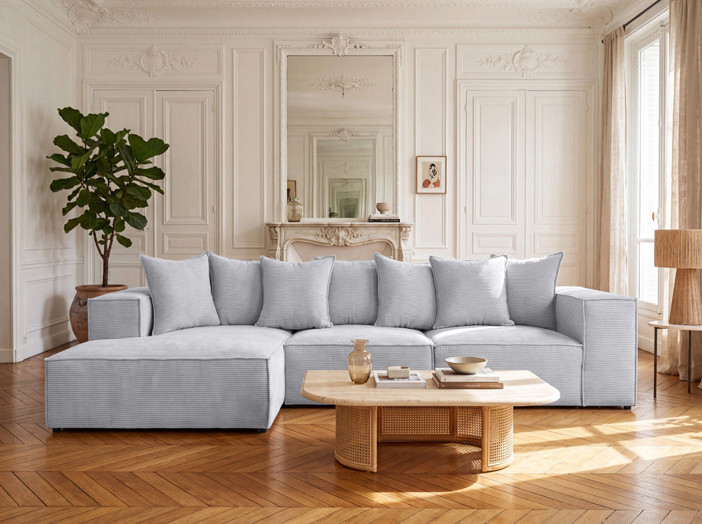 Designer Sofa Largo L in Cord