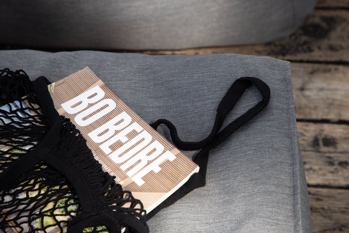 Loungesessel Hello II – Wahlweise in Dunkelgrau, Beige oder Weiß/Braun