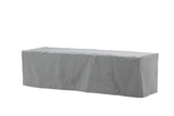 Möbelabdeckung Fortea - 180x60x50 aus grauem Polyester