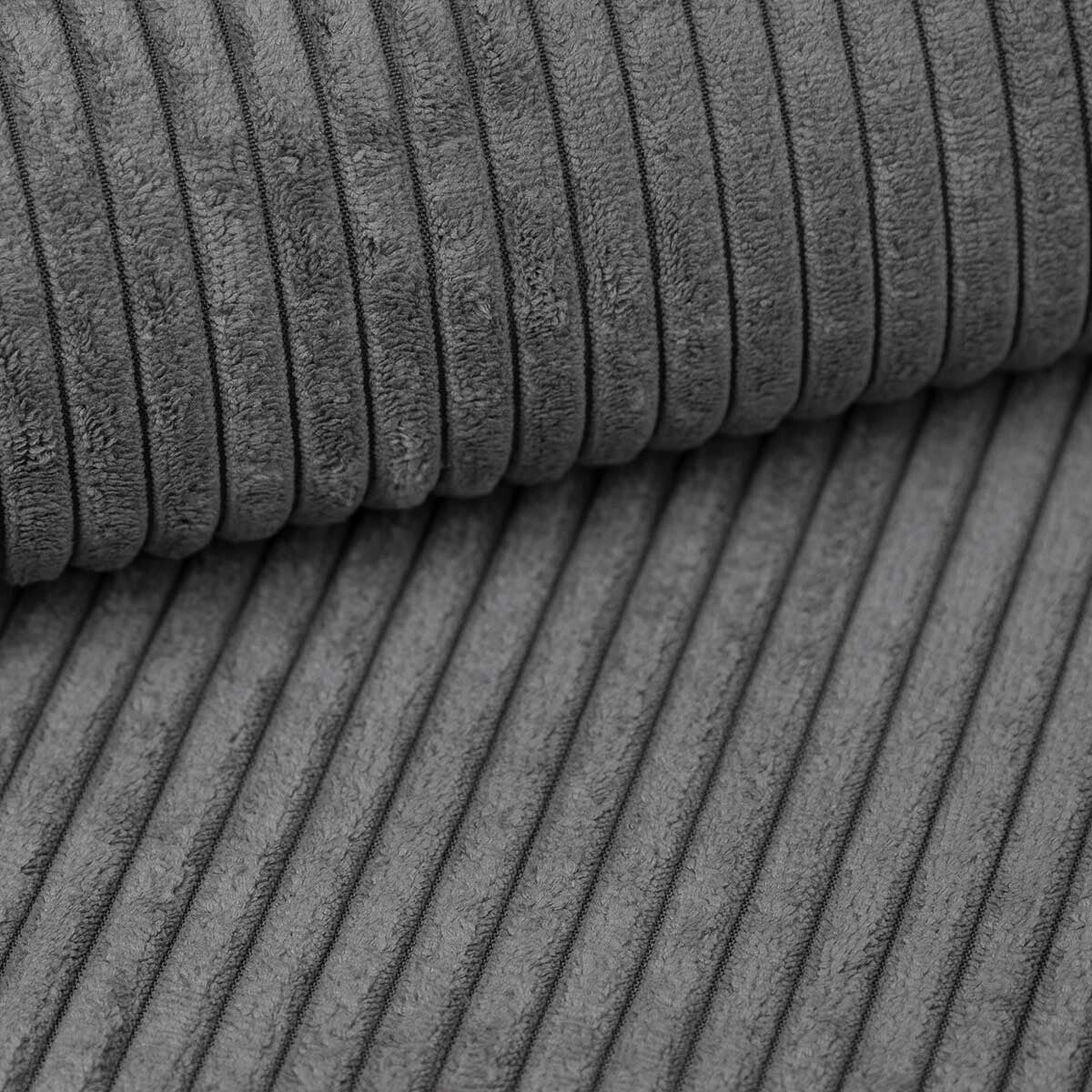 Designer Polsterbett Dallas Cord mit Stauraum