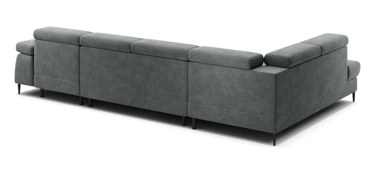 Designer Sofa Cordoba III mit Schlaf- und Klappfunktion