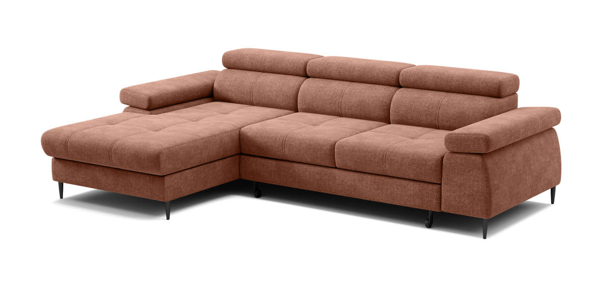 Designer Sofa Cordoba I mit Schlaf- und Klappfunktion
