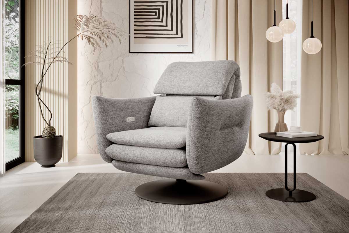 Designer Sessel Roy mit elektrischer Funktion
