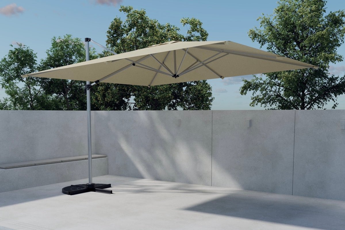 Sonnenschirm Velora – 294x294 cm in der Farbe Beige