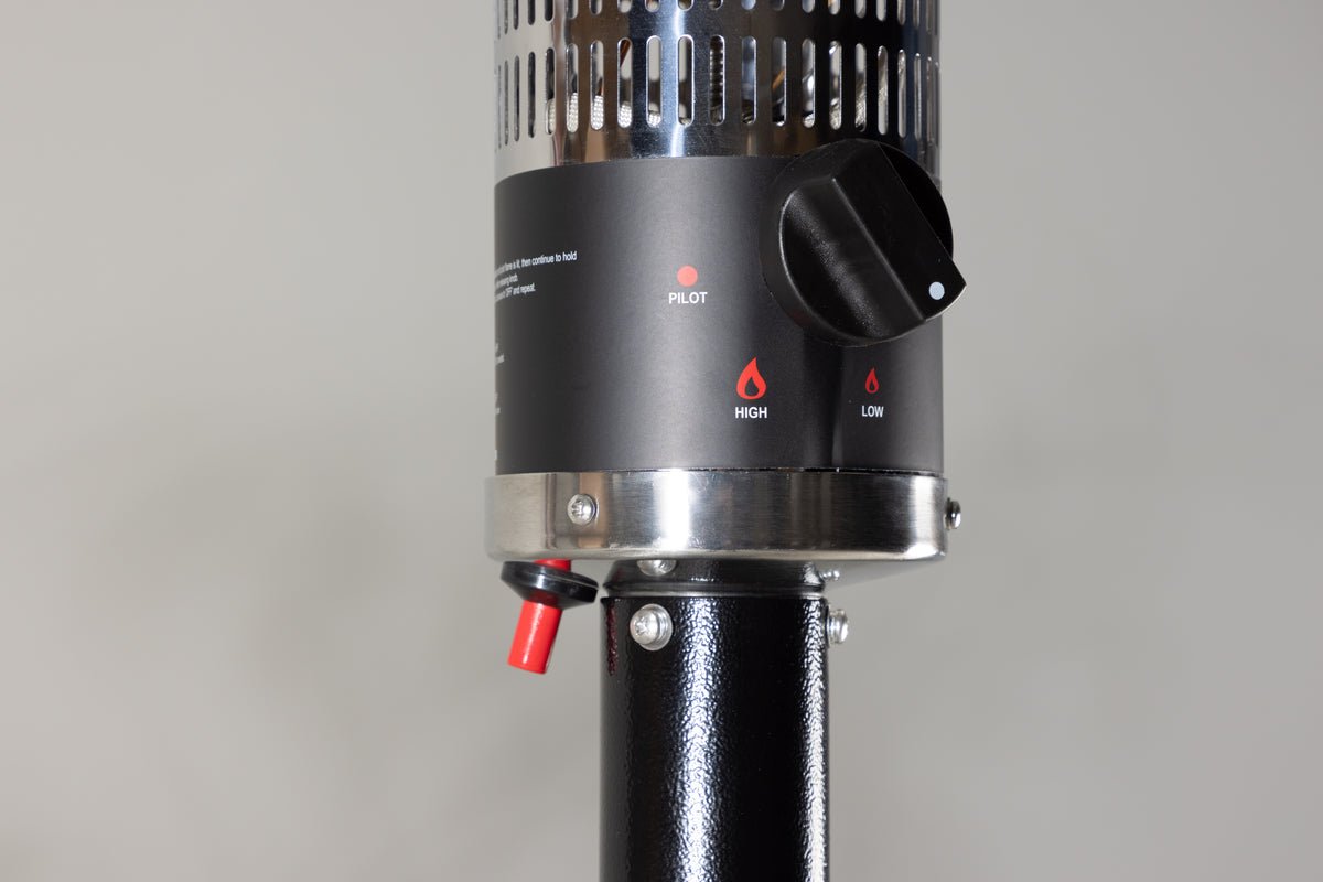 Terrassenheizer Fiero - aus Metall in Schwarz