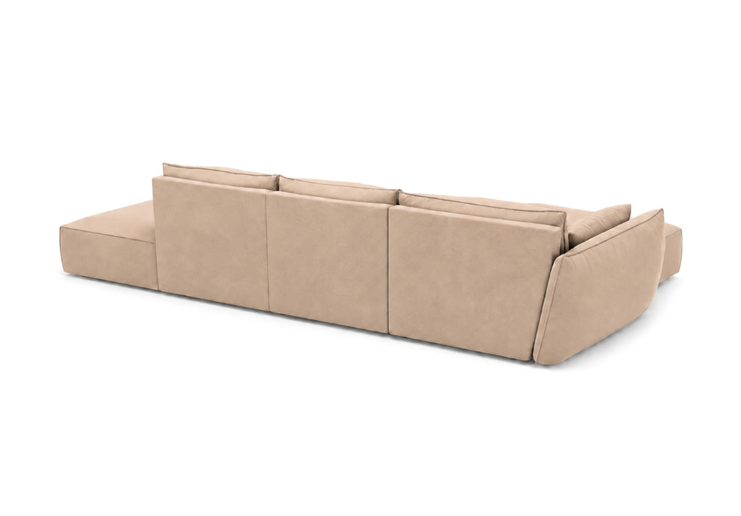 Designer Sofa Nuvola L Open in Samt