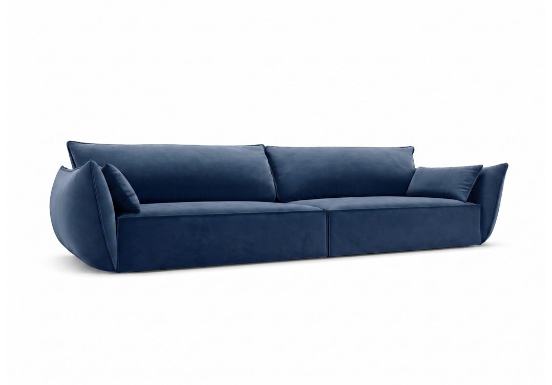 Designer Sofa 4 Sitzer Nuvola in Samt