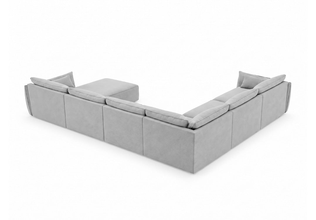 Designer Sofa Nuvola U in Samt