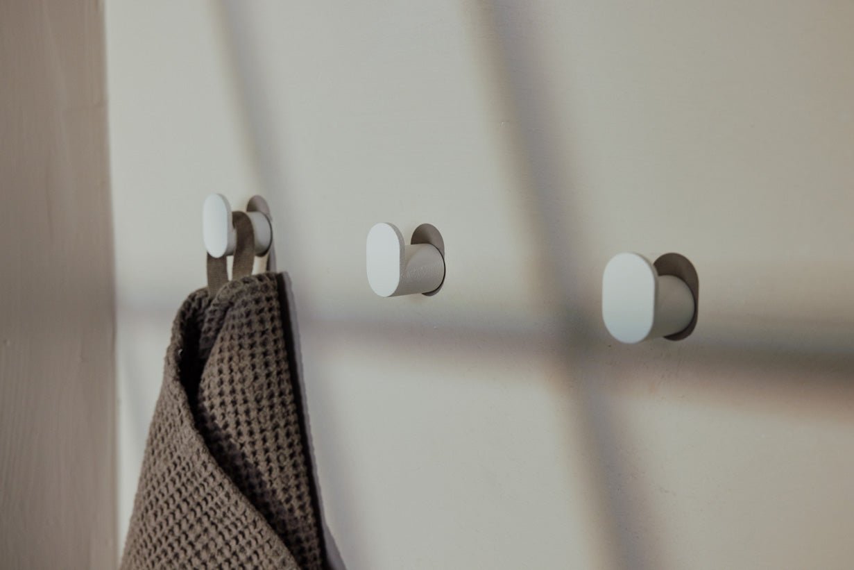 Garderobe/Kleiderhaken Palo – Minimalistische Wandhaken im 3er- oder 6er-Set