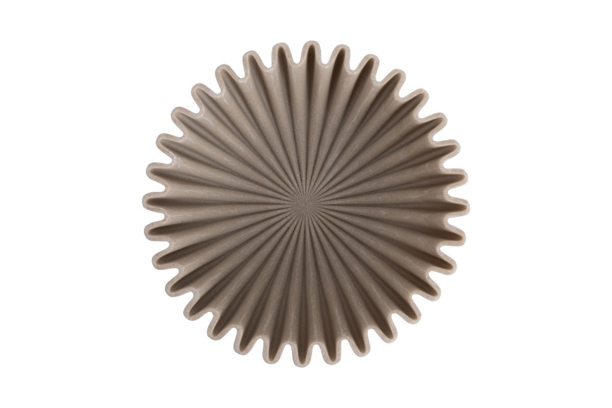 Schale Zorin klein – gefertigt aus Polyresin / Wellenform