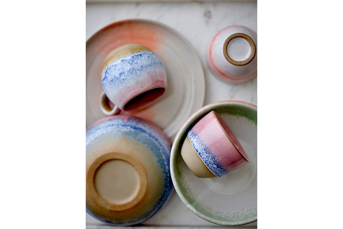 Schale Ceréa – aus Steingut gerfertigt - Reaktivglasur