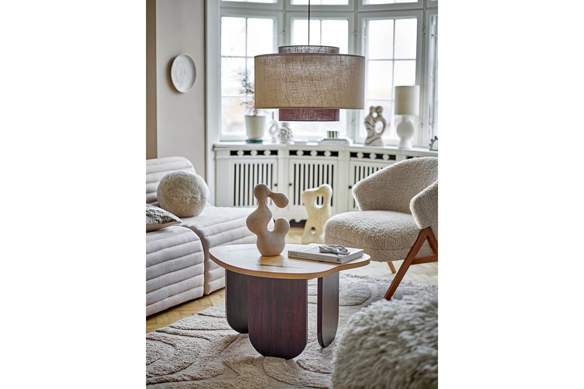 Lounge Sessel Taupe - im modernen Retro Look