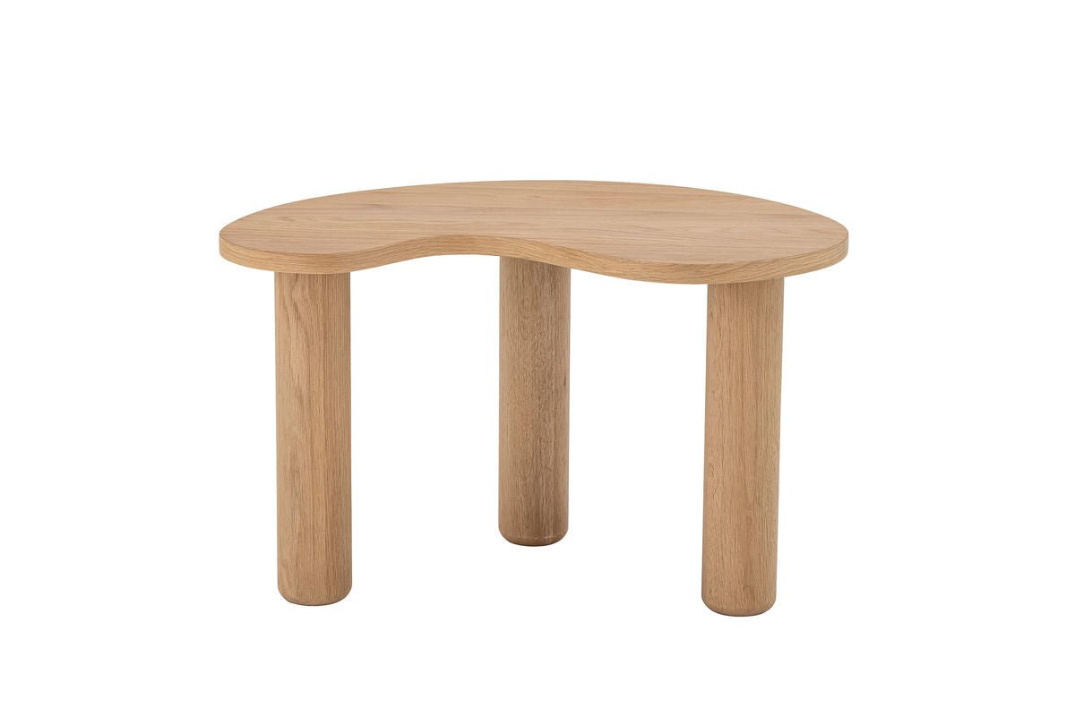 Couchtisch Tahu – Organisches Design aus Gummibaumholz