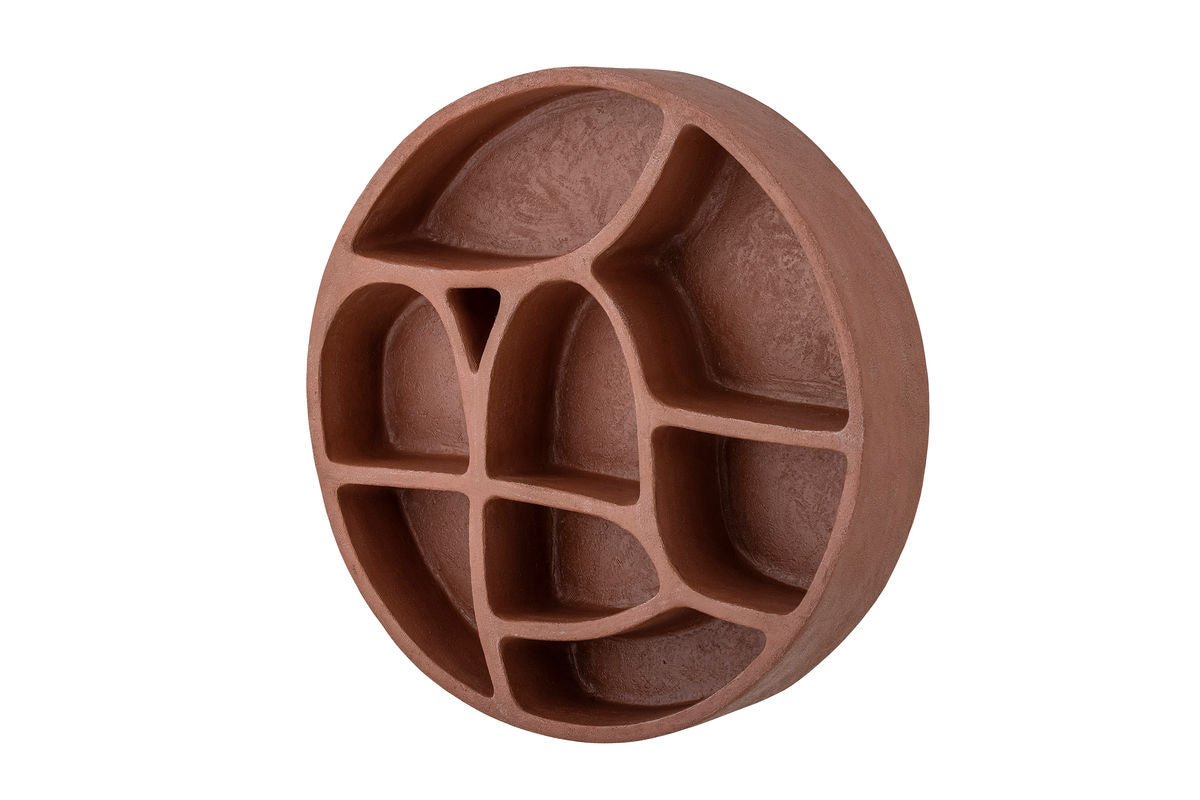 Regal Pami – organisches Wandregal in Rot fürs Kinderzimmer