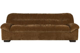 Sofa Talaro mit gerafftem Samtbezug