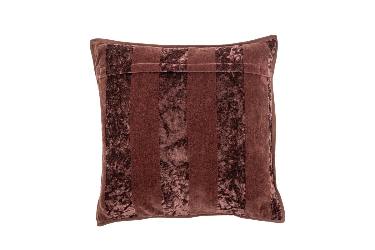 Zierkissen Pavia – Streifendesign in Braun