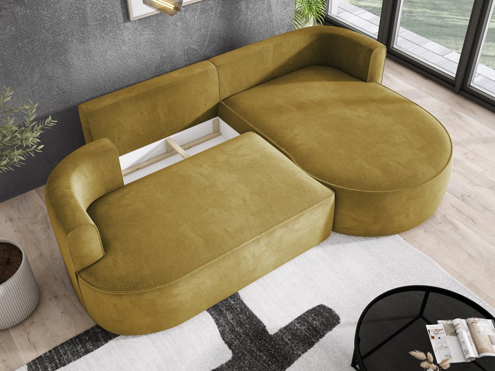 Designer L Sofa Lucca in Bouclé