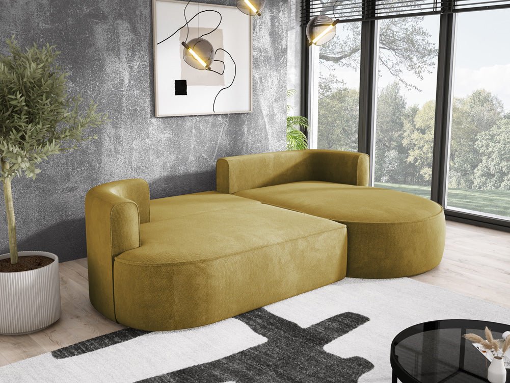 Designer L Sofa Lucca in Bouclé