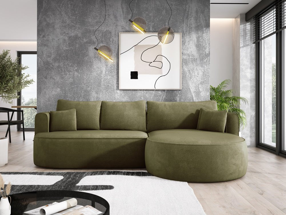 Designer L Sofa Lucca in Bouclé